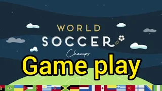 World Soccer Champs Gameplay Walkthrough (Android, iOS) game features