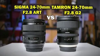 Обзор Sigma 24-70mm f/2,8 ART vs Tamron SP 24-70mm f/2,8 G2