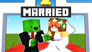 Mikey Got MARRIED - Minecraft Animation [Maizen Mikey and JJ]