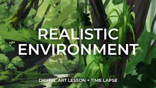 How to Draw Grass and Plants? | Digital Art Lesson & Step-by-Step Grass Tutorial [+TIPS]