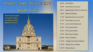 PARIS sous Louis XIV