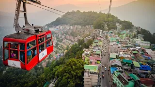 Sikkim Gangtok rope  cinematic shot