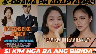 SINO'NG BIBIDA SA PH ADAPTATION OF "WHAT'S WRONG WITH SECRETARY KIM?" | Team Kim o Jennica Ka Ba?