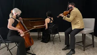 Falling slowly - piano violin cello trio