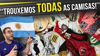 GARIMPO DE CAMISAS DE TIMES NA ARGENTINA, SÓ RARIDADE NO PRECINHO!!!