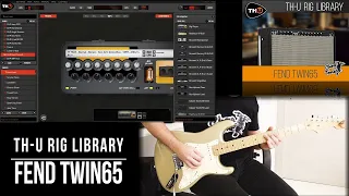 Overloud TH-U Rig Library | Fend Twin65 | Playthrough Demo (Fender Twin Reverb Amp Reissue '65)