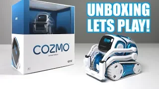 Unboxing & Lets Play - BLUE COZMO - Limited Edition -  Anki's New Cute Robot (FULL REVIEW!)