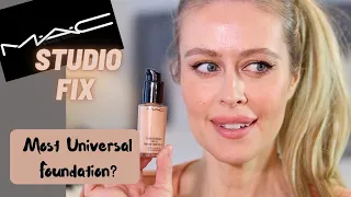 NOT JUST FOR OILY SKIN! || MAC Studio Fix Fluid Foundation | Foundation Finder Combo Skin Over 40