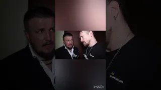 OLEKSANDR USYK WATCHES FRANK WARREN VIDEO! 🍿