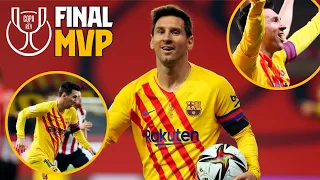 Best of Leo Messi vs Athletic Club (MVP Copa del Rey final 2021)