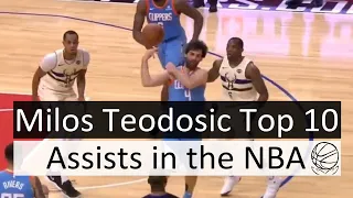 Milos Teodosic Top 10 Assists of his NBA Career