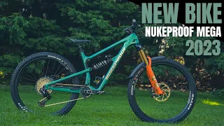 RIDING MY NEW 2023 NUKEPROOF MEGA FACTORY! - HT Vlogs #36