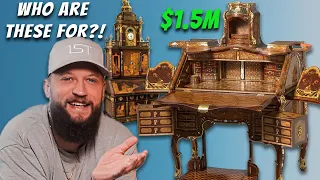 Million Dollar Antique Puzzle Desks From The 1800's