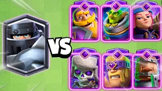 Mega Knight VS All Evolved Cards 😳