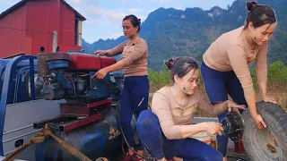 Thoa Single Girl-Genius girl fixes a broken car for her neighbor