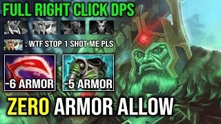 BRUTAL Right Click DPS Full Armor Reduct with 22Kills Rampage Wraith King 7.30e Dota 2