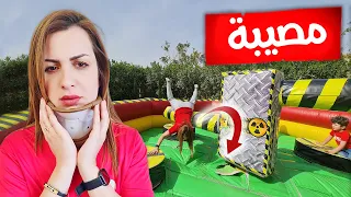 كريس كسرت رقبتها 😱!! اخطر لعبة !! الحمدالله 🙏