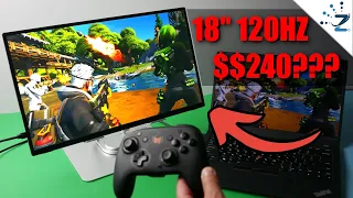 Portable, 18", 120Hz, HDR Monitor for $240?!?!? LIES?      [UPerfect UXbox E4]