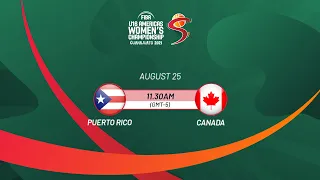 Puerto Rico v Canada | Full Game - FIBA U16 Americas Women's Championship 2021