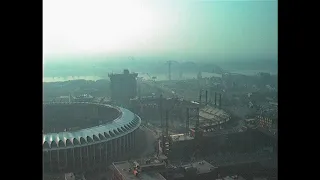 Time Lapse of the building of Busch Stadium 3