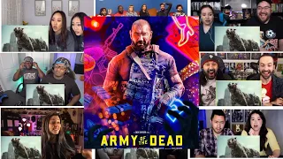 Army of the dead trailer reactions mashup(ARMY OF THE DEAD)