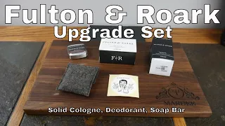 Fulton & Roark Solid Cologne, Bar Soap, & Deodorant Upgrade Set