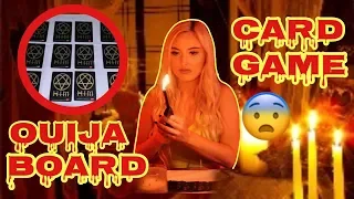 Ouija Board Card Game Ritual at 3AM Challenge