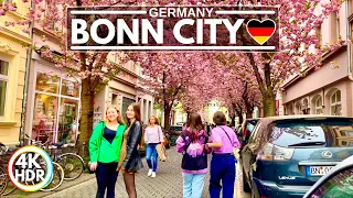 Bonn, Beethoven City's Famous Cherry Blossoms - 4K-HDR Walking Tour