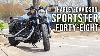 Harley-Davidson Sportster Forty-Eight | Raleigh Ride & Review