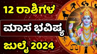 Monthly Horoscope| June 2024 | Masika Bhavishya| Rashi Bhavishya | Astrology in Kannada