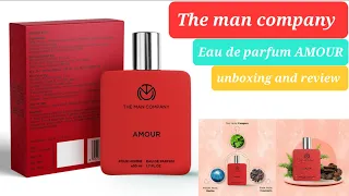 The man company EDP Amour unboxing and review | #unboxing #review #themancompany #perfumes