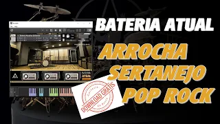 【🔴 Bateria Arrocha, Sertanejo para Kontakt Grátis / #ProduçãoMusicalFácil 🔴】