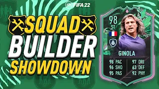 SQUAD BUILDER SHOWDOWN SHAPESHIFTER GINOLA! FIFA 22 ULTIMATE TEAM