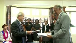 Handing over of Draft Constitution to H.E. the President - 21/12/12