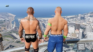 GTA 5 Randy Orton John Cena Compilation (GTA 5 Mods Fails Funny Moments)