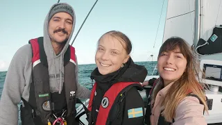 Sailing GRETA THUNBERG Across the North Atlantic Ocean!