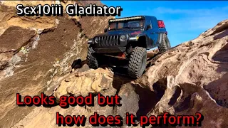 Scx10iii Gladiator pushing the stock limits review