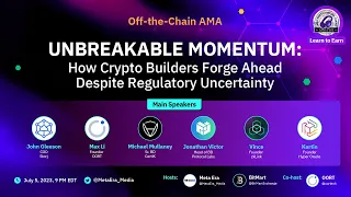 Off-the-Chain AMA: How Crypto Builders Forge Ahead Despite Regulatory Uncertainty