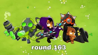 what's the cheapest way to beat round 163? | Btd6