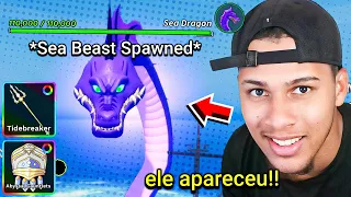 24 HORAS FARMANDO SEA BEAST no DEMON PIECE até DROPAR os ITENS de 1% MÍTICO!! *incrível*