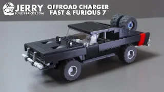 LEGO Fast & Furious 7 Offroad Charger instructions (MOC #77)