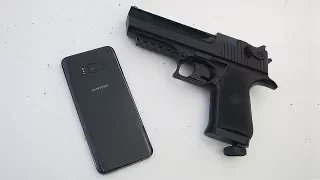 Samsung S8 vs Gun!