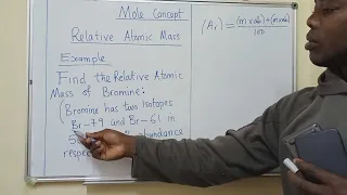 Relative Atomic Mass (Ar) - mole concept