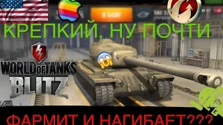 Wot Blitz: Тащит и Фармит? (Обзор Т34 USA)