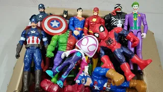 SPIDERMAN VS HULK VS IRONMAN VS CAPTAIN AMERICA VS VENOM VS THANOS SUPERHERO AVENGERS UNBOXING