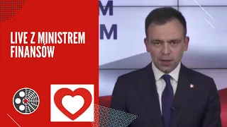 Live z Ministrem Finansów Andrzejem Domańskim