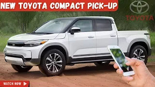 FIRST LOOK: 2025 Toyota Compact Pickup Truck - Maverick & Santa Cruz rival!