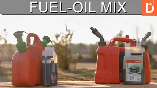 How to mix fuel for chainsaw