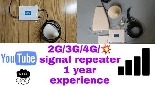 Triple Band 2G/3G/4G Repeater| Unbox-Setup And Testing 🔥😍