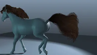 Maya Hair Simulation